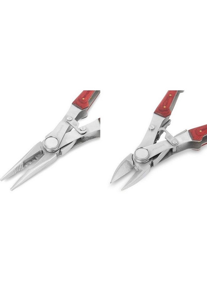 Sheffield 14-in-1 Versatile Dual Head High Quality Multi Tool Silver and Brown 3.81 x 12.19 x 25.4 cm 12704 - Image 4